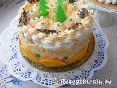 Karácsonyi narancstorta – 2. kép
