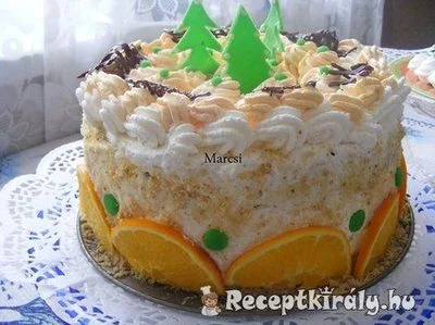 Karácsonyi narancstorta – 1. kép