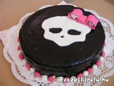 Monster high torta – 1. kép