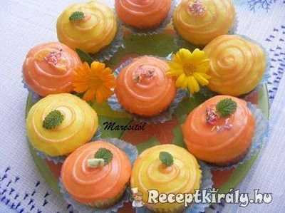 Narancsos citromos muffin – 4. kép