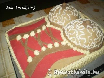Női keblek torta Eta módra – 2. kép