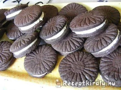 Oreo keksz házilag – 2. kép