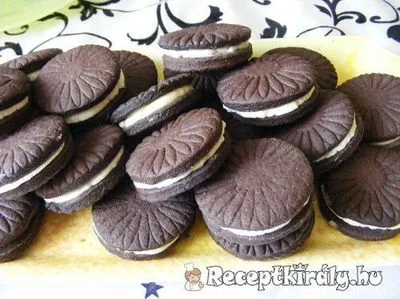 Oreo keksz házilag – 1. kép