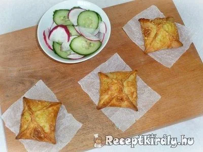 Spenótos ricottás batyuk – 3. kép