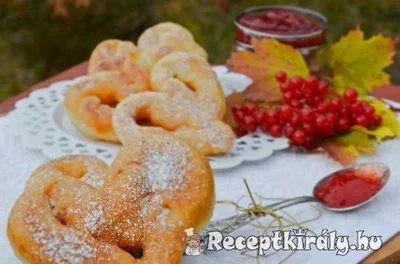 Szíves szalagos fánk gyorsan – 3. kép