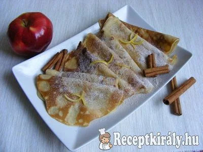 Almás-fahéjas palacsinta