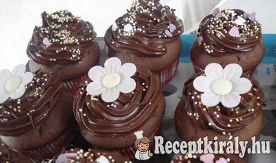 Csokikrémes muffin