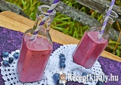 Erdei áfonyás lassi - paleo – 2. kép