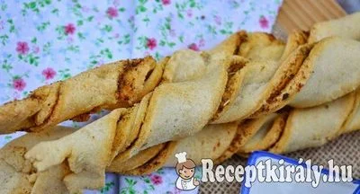Fokhagymás paprikás csavart rúd - paleo – 3. kép