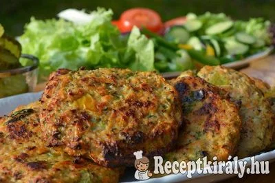 Fűszeres cukkinis pulykaburger - paleo – 2. kép