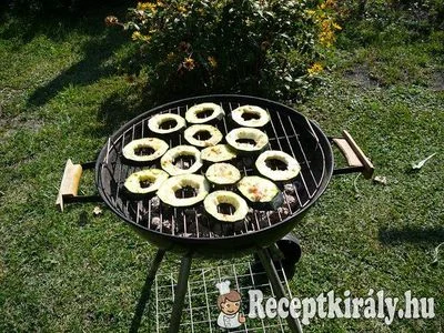 Grillezett cukkini