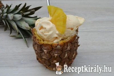 Gyors vegán ananászfagylalt