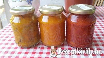 Kivi-sárgabarack és ribizli-sárgabarack lekvár