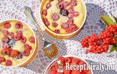 Krémes málnás mini pite - paleo – 4. kép