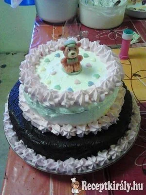 Emeletes csokis torta