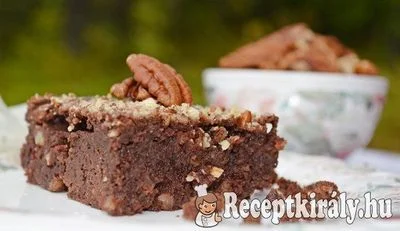 Pekándiós paleo brownie – 3. kép