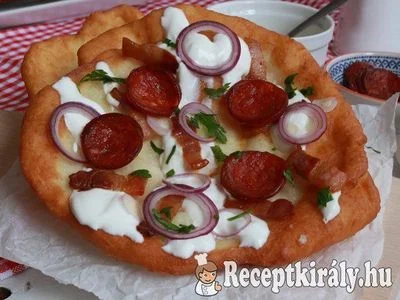 Retró lángos – 3. kép