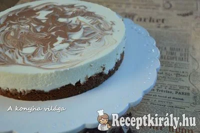 Sajtkrémes csokoládés torta