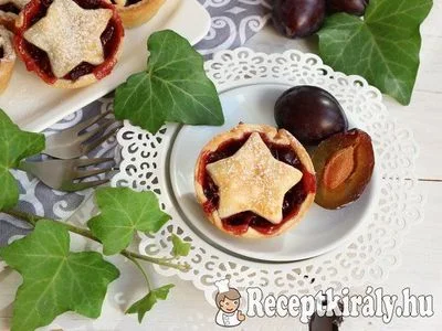 Szilvás mini pite