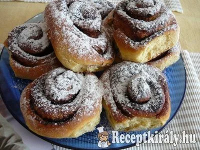 Teljes kiőrlésű kakaós csiga