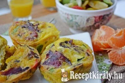 Tojás muffin - paleo – 2. kép