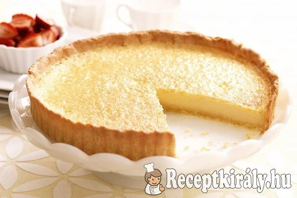 Túrós citromos pite recept
