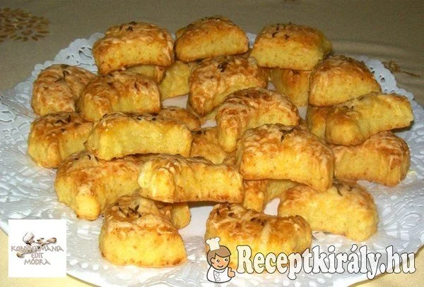 Túrós, sós sütemény recept