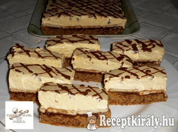 Violetta szelet recept