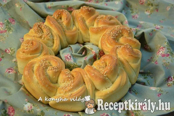 Virág koszorú recept