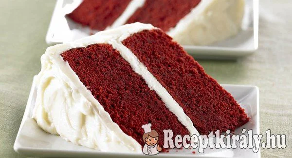 Vörös bársony torta