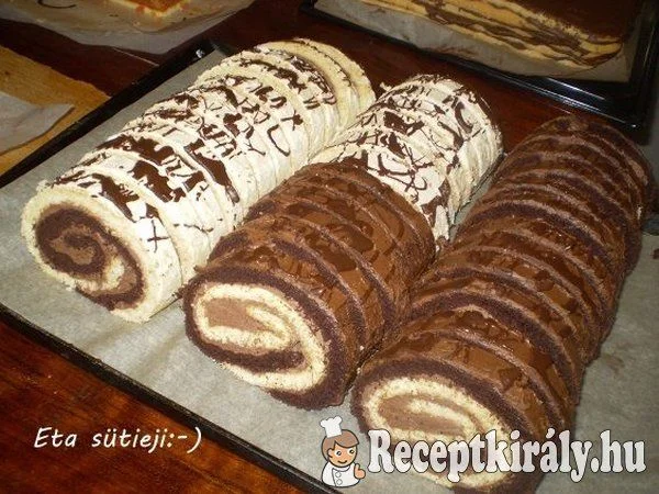 Zebra tekercs Eta módra recept