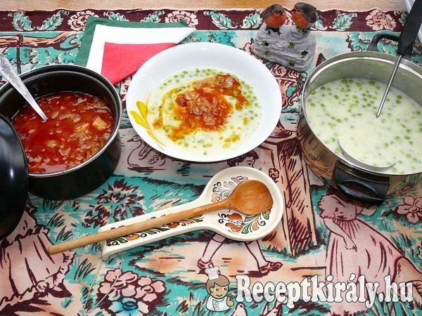 Zöldborsófőzelék petrezselyemmel