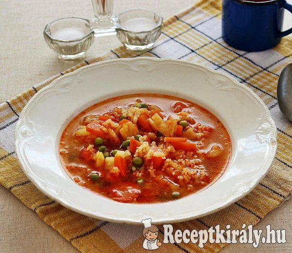 Egyszerű zöldségleves recept