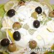 Majonézes saláta tojással olívabogyókkal