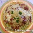 Sonkás sajtos spagetti