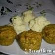 Cukkinis fűszeres húsmuffin