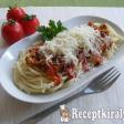Házi bolognai spagetti