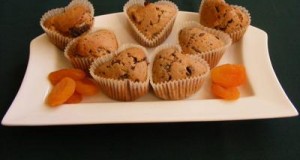 Barackos csokoládés muffin
