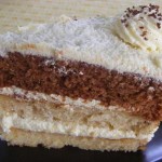 Vaníliás torta három féle piskótából 1