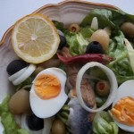 Heringsaláta tojással fejes salátával 1