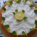 Sütés nélküli citrom torta 1