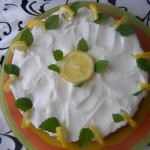 Sütés nélküli citrom torta 2
