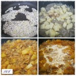 Krumplis édeskáposzta főzelék