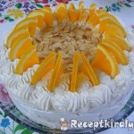 Narancsos oroszkrém torta II