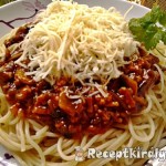 Bolognai spagetti gombával