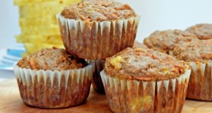 Ananászos sárgarépás muffin