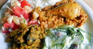 Madrasi csirke curry