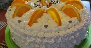 Narancsos Oroszkrém torta III