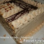 Karamellás-csokis vienetta torta 2