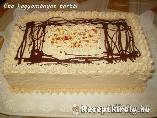 Karamellás-csokis vienetta torta